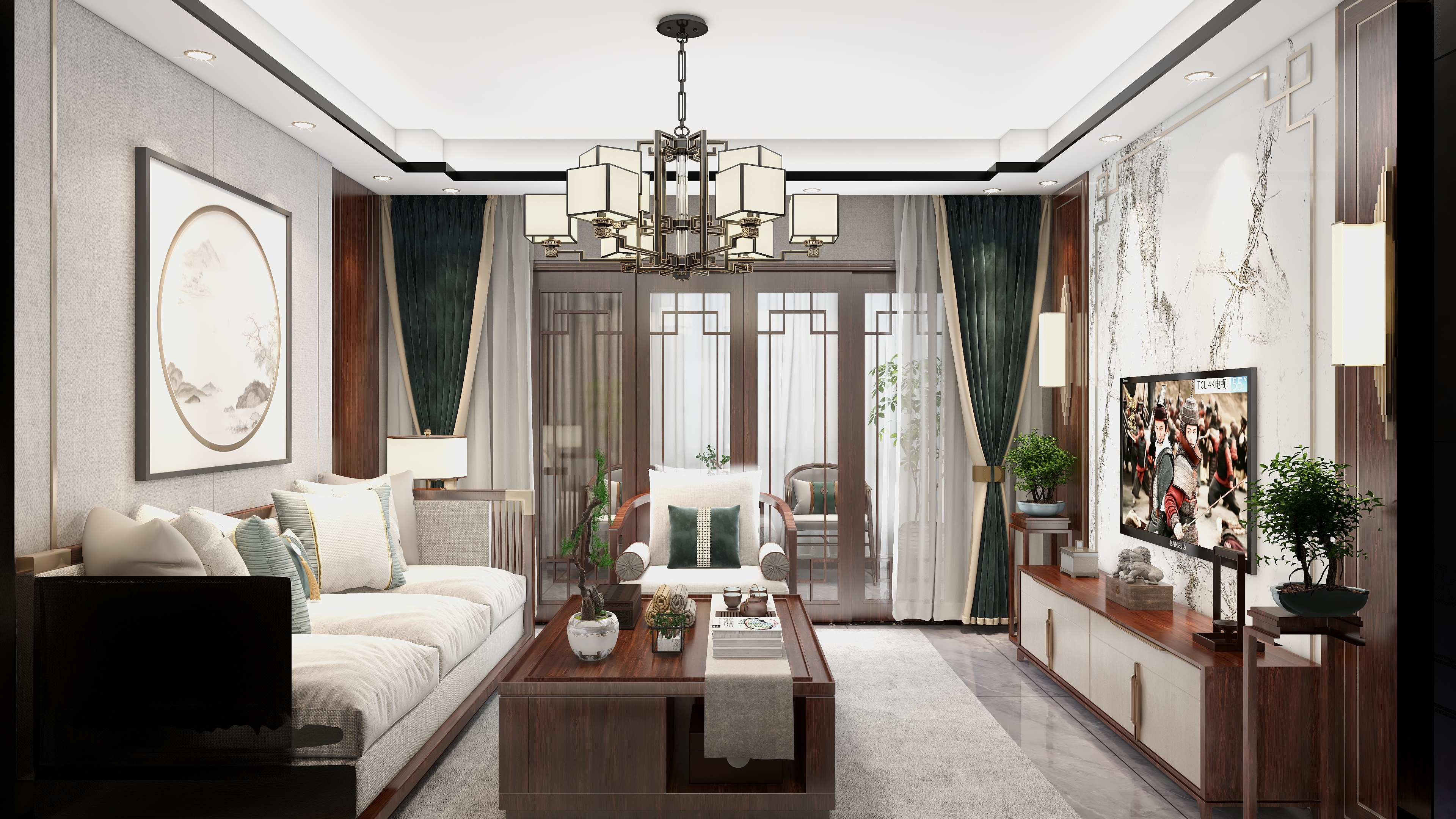 Song8888-新中式风设计-装修设计方案