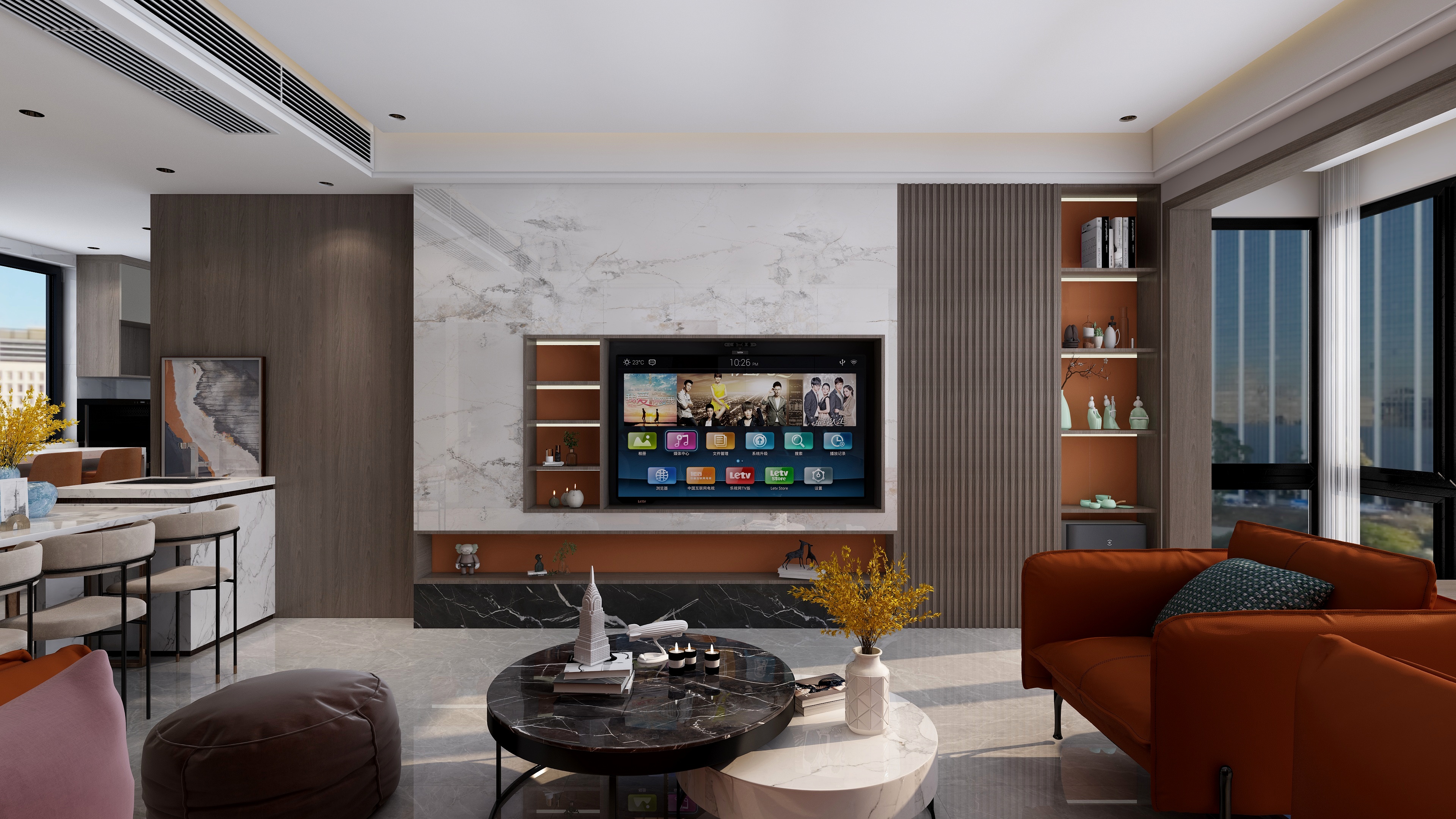 福州极简全案-岳前雅居3#1401-装修设计方案