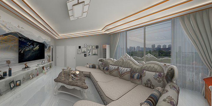 麦子的麦香-瑞和园89.50㎡B户型3室2厅1卫-装修设计方案