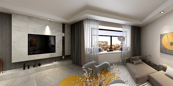 顾哼哼*-锦悦府105陈先生-装修设计方案