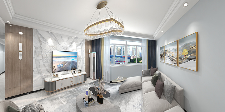 郑州天一装饰-小贺庄3#-125-装修设计方案