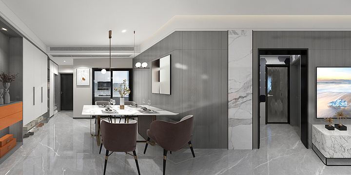 绵阳贵朝C-幸福里2-1-706-装修设计方案