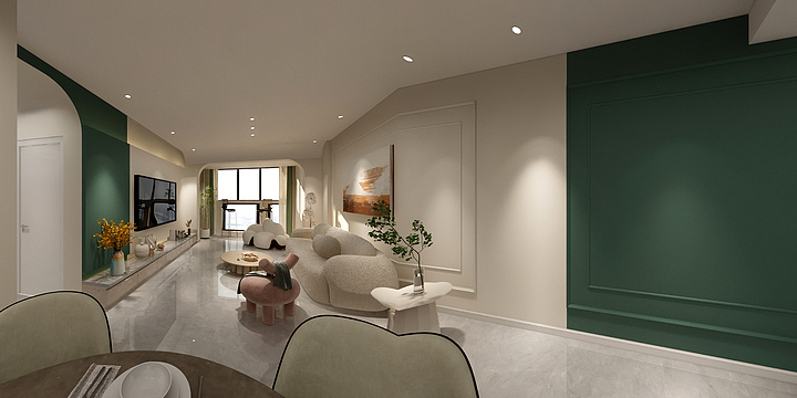 刘祖波-碧水长滩刘阿姨设计方案-副本-装修设计方案