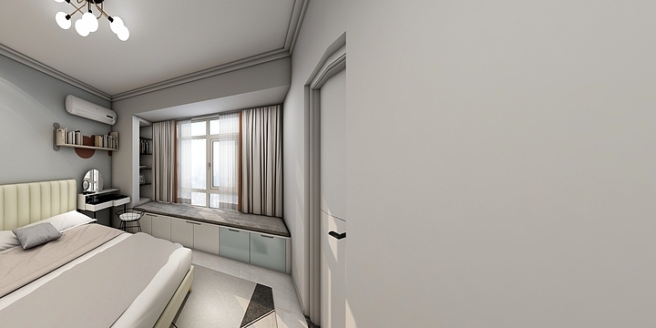 祢迭香-（修改）蓉国新坊3栋3004-装修设计方案