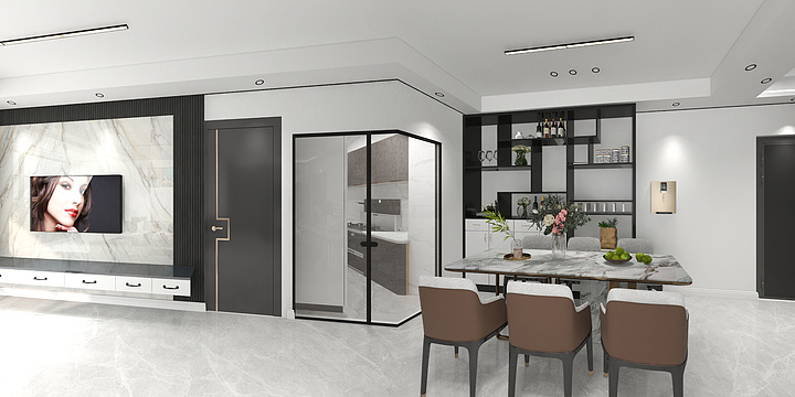 大伟装饰公司-千山天域4栋x-1-装修设计方案