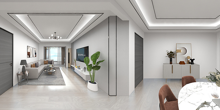 V小冰-现代简约风格-装修设计方案