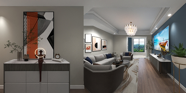 720全景动态-洋房10#许兵民.dwg-装修设计方案