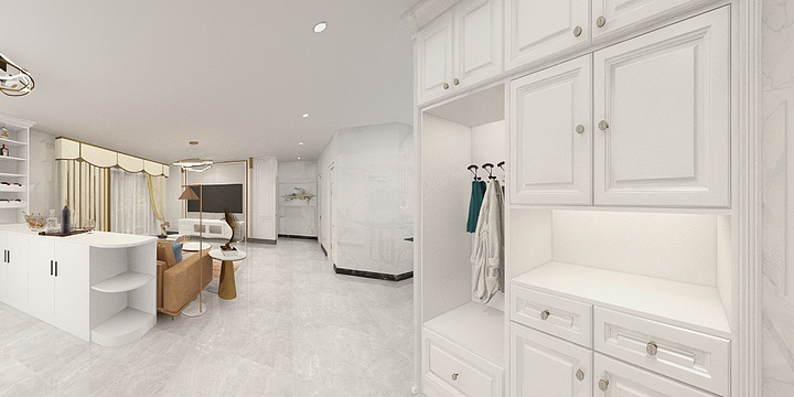 古典芝兰-考核户型-装修设计方案