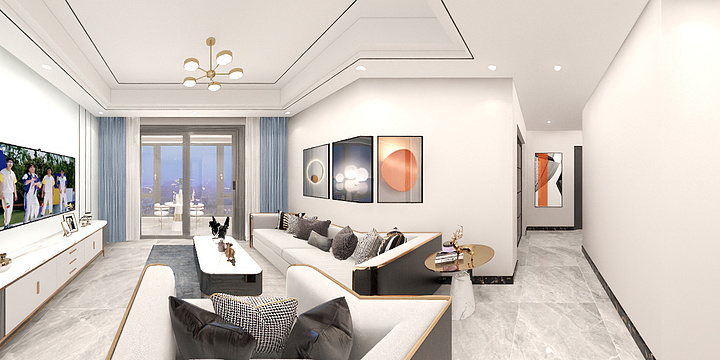 灵魂画手黄首席-绿地交投中央公园D户型.dwg-副本-装修设计方案