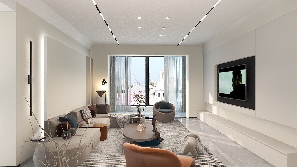 設計丨Design-东方大院12-3008-第三次修改-装修设计方案