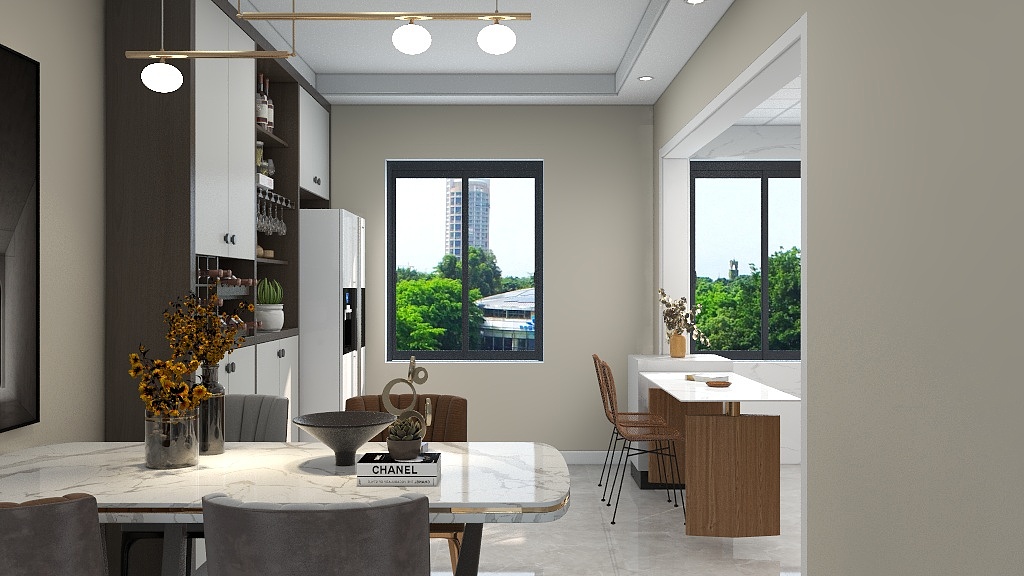 果什么蓝-万锦云玺157北欧-装修设计方案