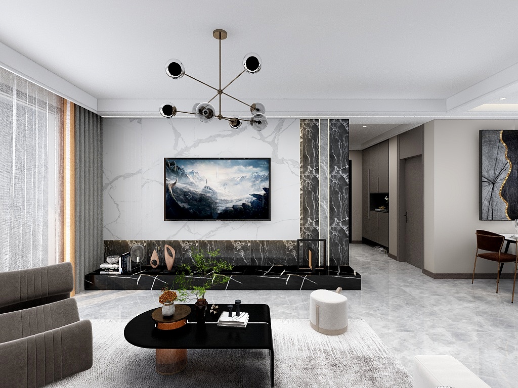 设计总监张利飞-清水河畔-装修设计方案