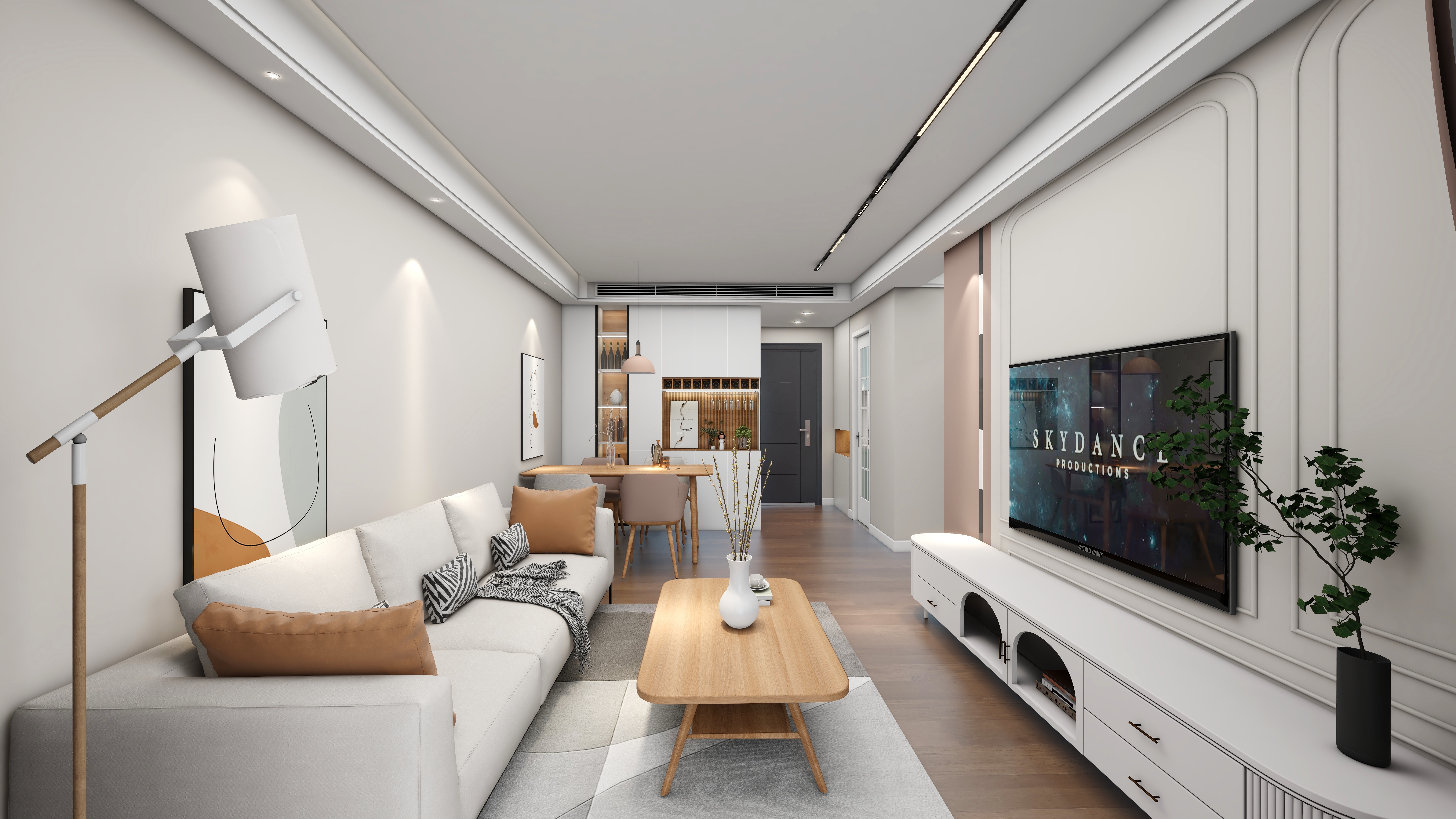 梦之家装饰张梨霞-德信海德公园-意暖北欧-装修设计方案