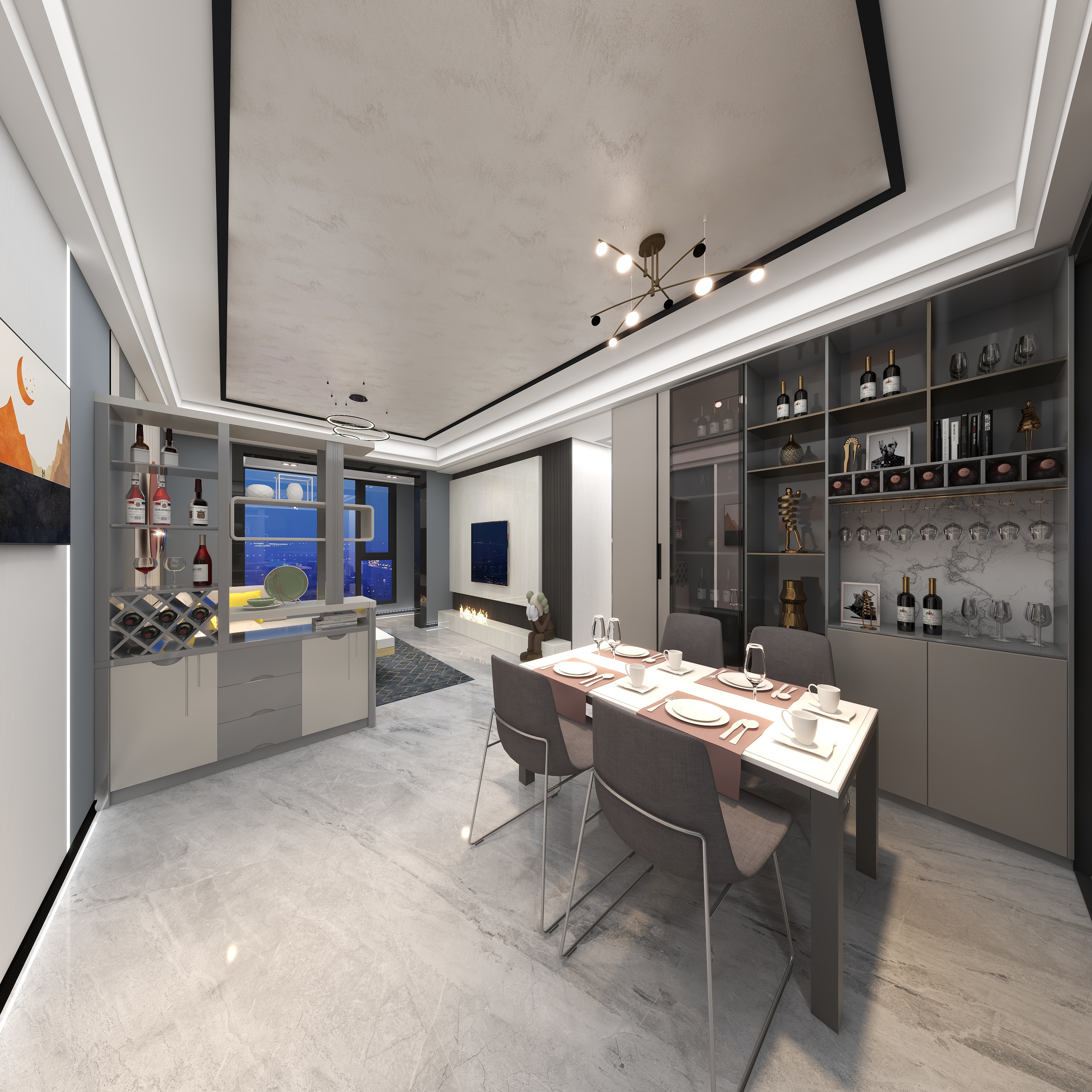 尐銘设计-铂悦府-装修设计方案