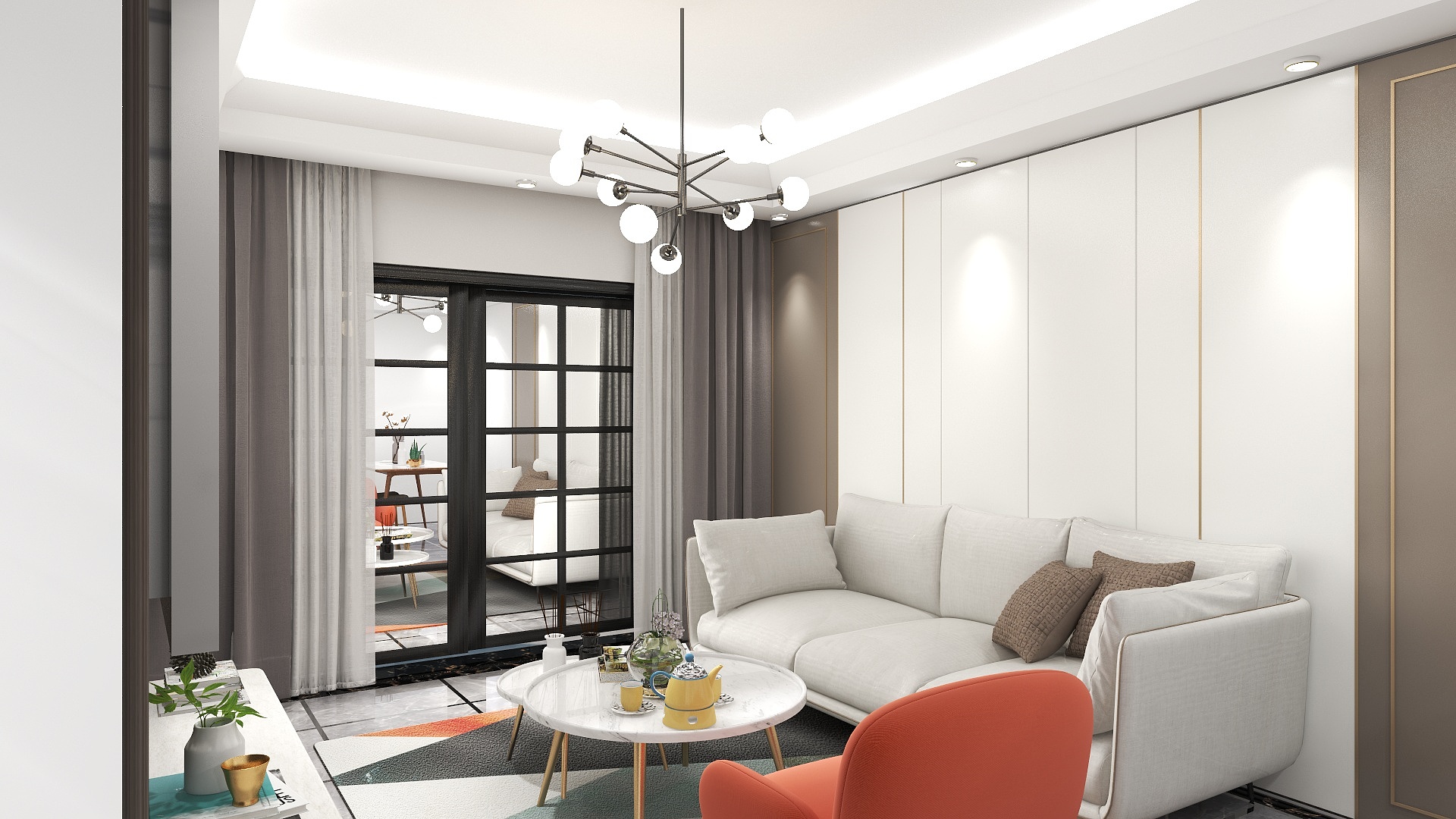 张立阳007-德信海德公园83.00㎡A2’3室2厅1卫1厨-装修设计方案