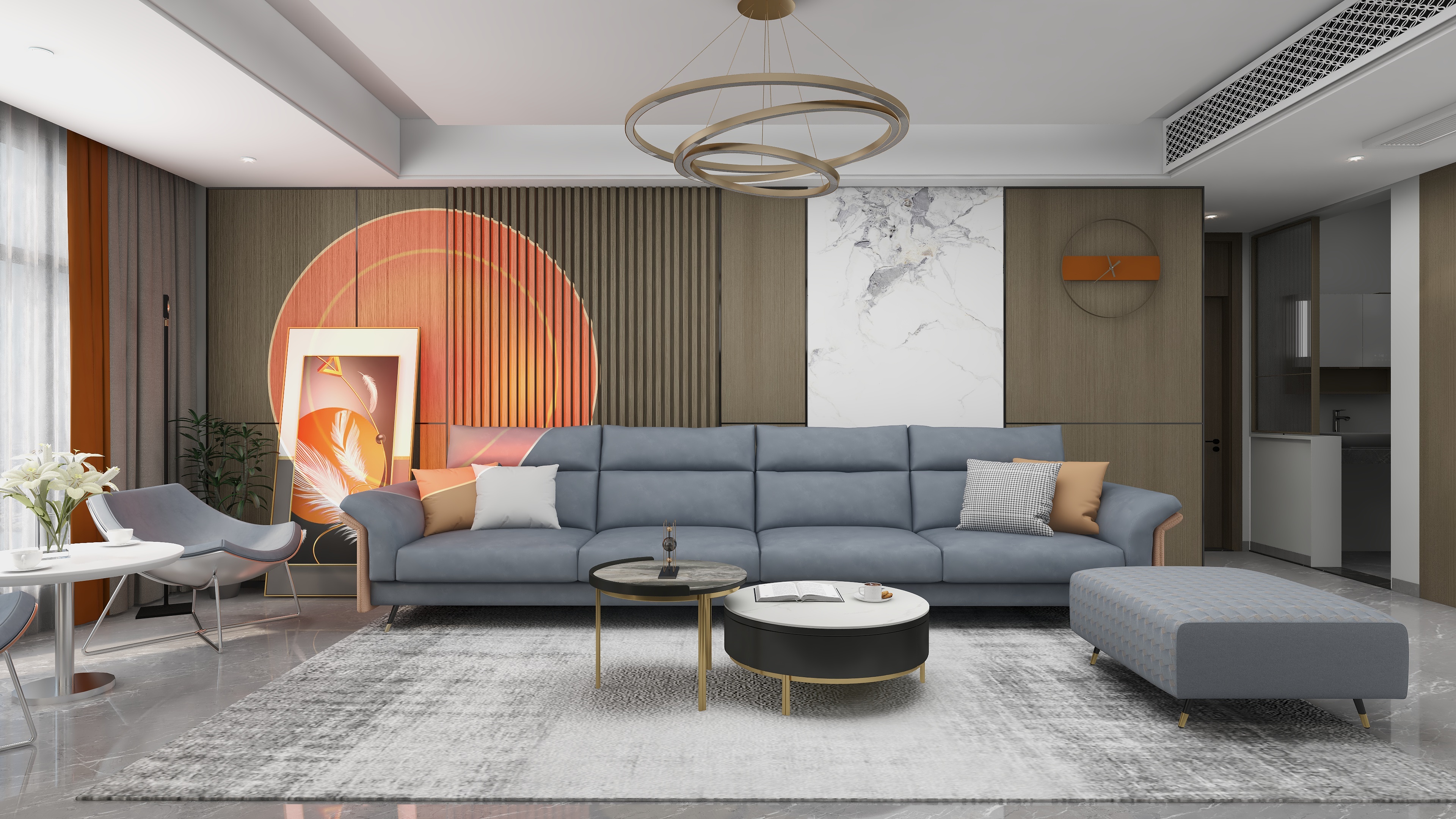 斯可馨全屋优选部-璞玥湾样板间《现代风格》-装修设计方案