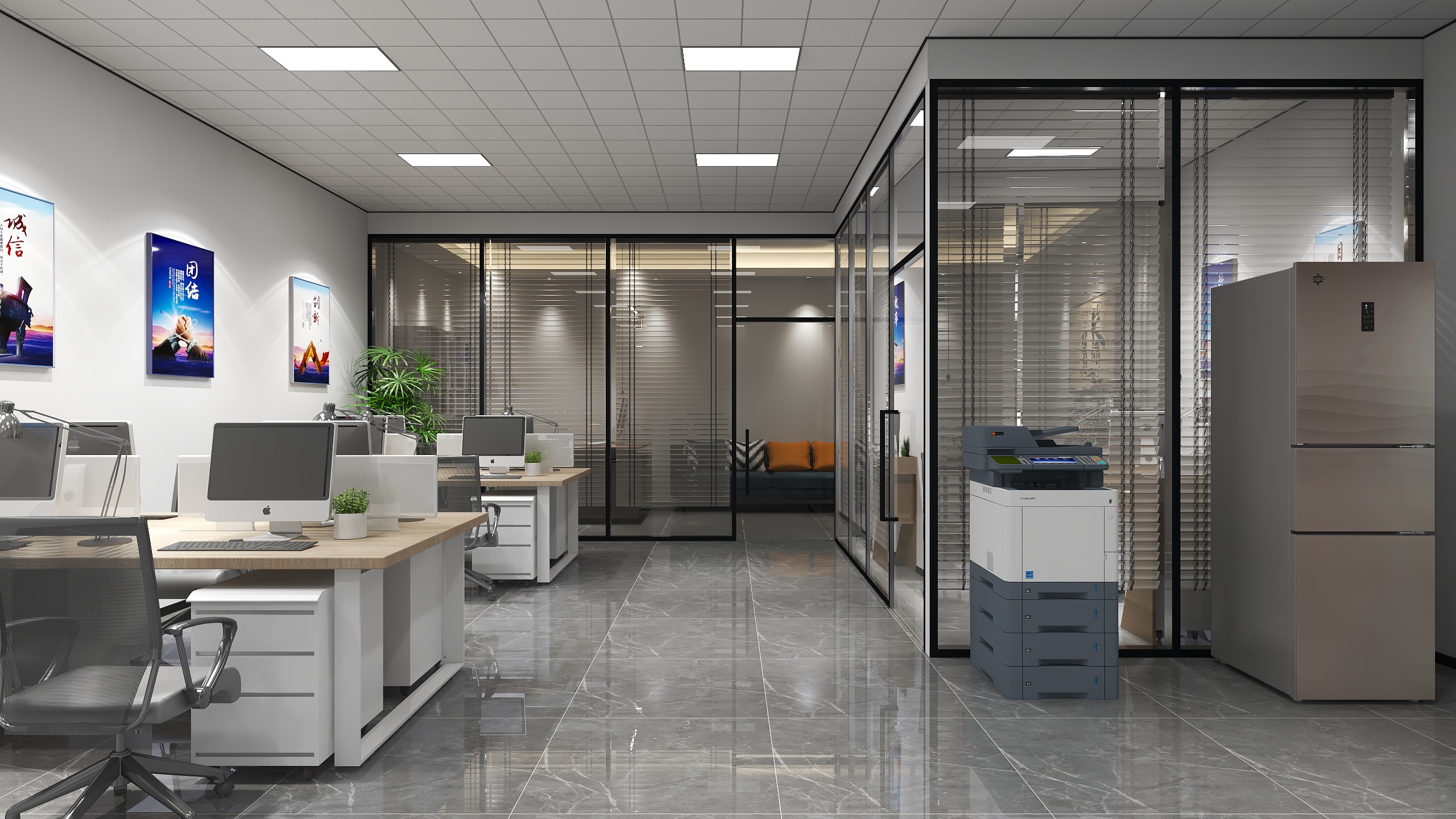 诸葛兰亭-办公室-装修设计方案