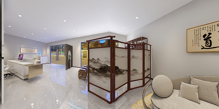 DC空间设计工作室-新北会所.dwg-装修设计方案