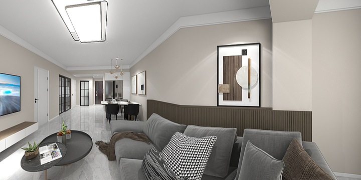 杨丽勤-君豪润园A区2-2-802.dw-副本-装修设计方案