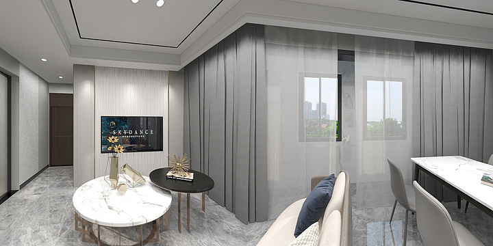 陈先生cz-瑞和园89.50㎡B户型3室2厅1卫-装修设计方案