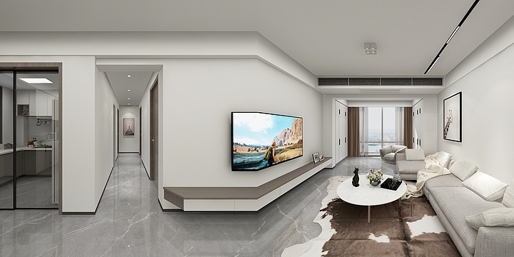 shejiszhoubing-白石古莲城(简约)-装修设计方案