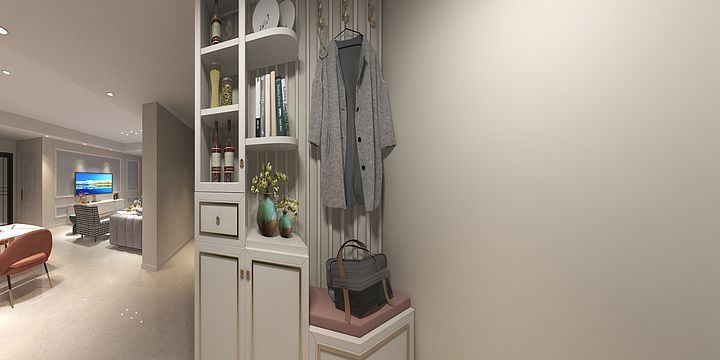 陆地蝉-龙小妹金科集美东方（乐至）-装修设计方案