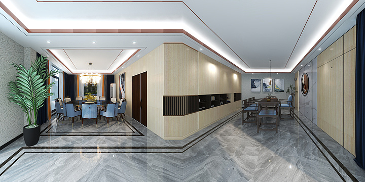 Cc全案室内设计-会所.dwg-装修设计方案