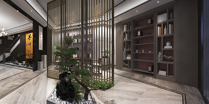 周大玮设计安仁艺术-茶楼方案2-装修设计方案
