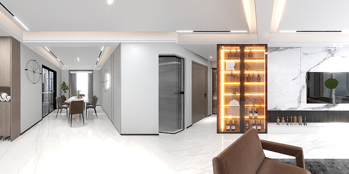 136****9759华韵-模板副本-144平方现代轻奢三居-装修设计方案