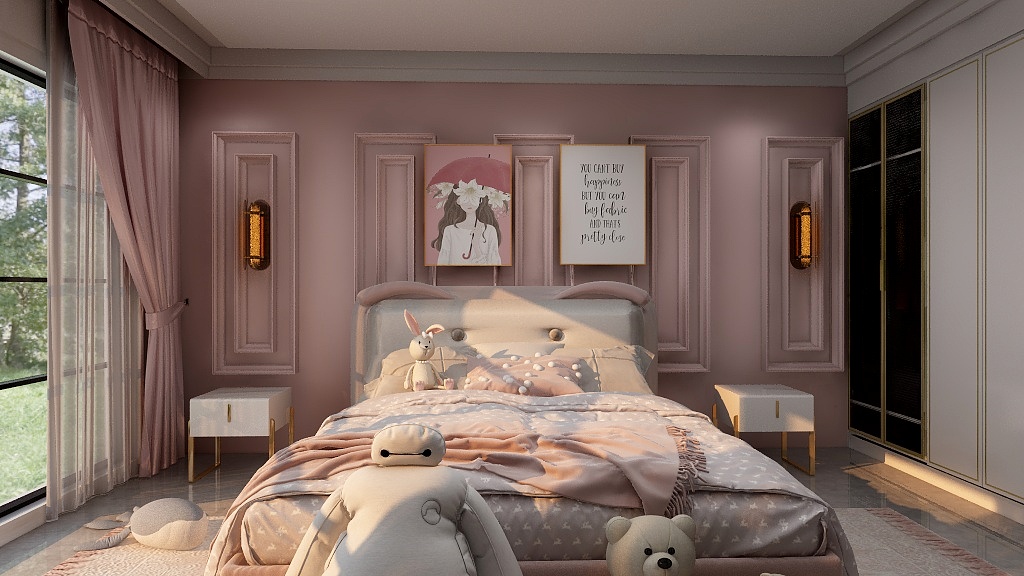 H森-粉色世界-装修设计方案