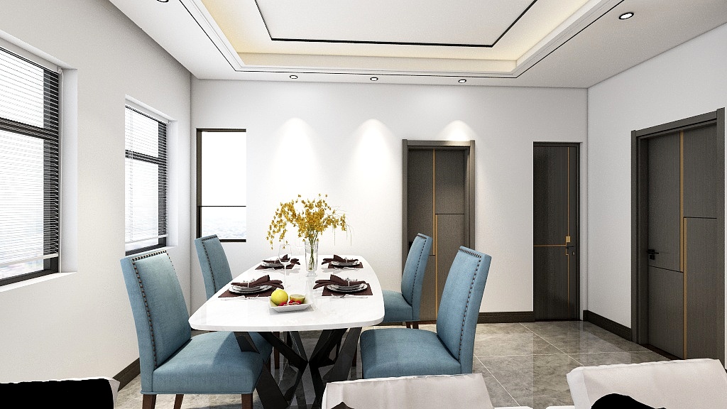 卢洪伟-瑞和园89.50㎡B户型3室2厅1卫-装修设计方案