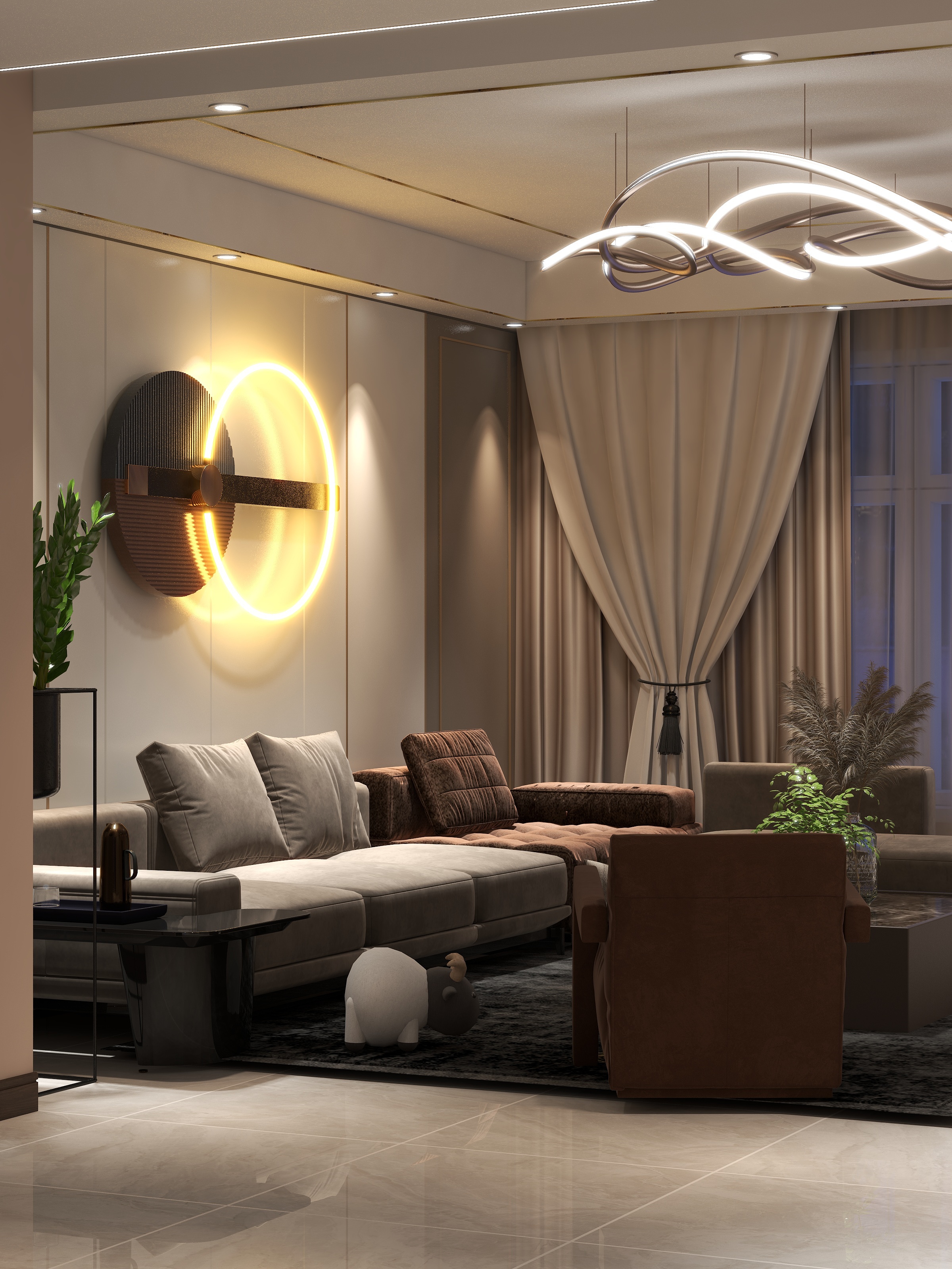 室内设计师辛迪-名轩居二楼-装修设计方案