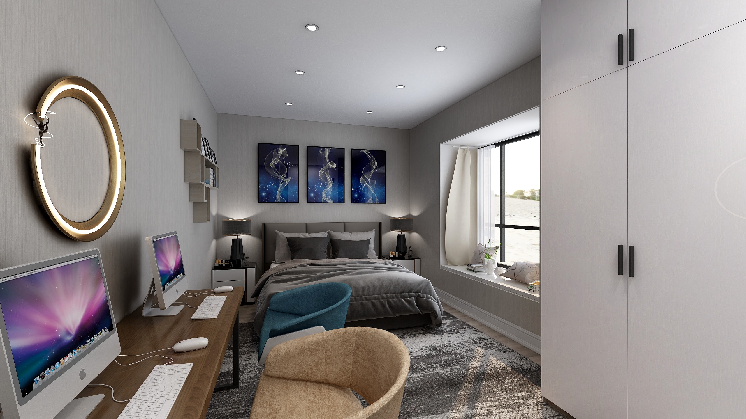 室内设计曾与酌-金科时代中心-装修设计方案