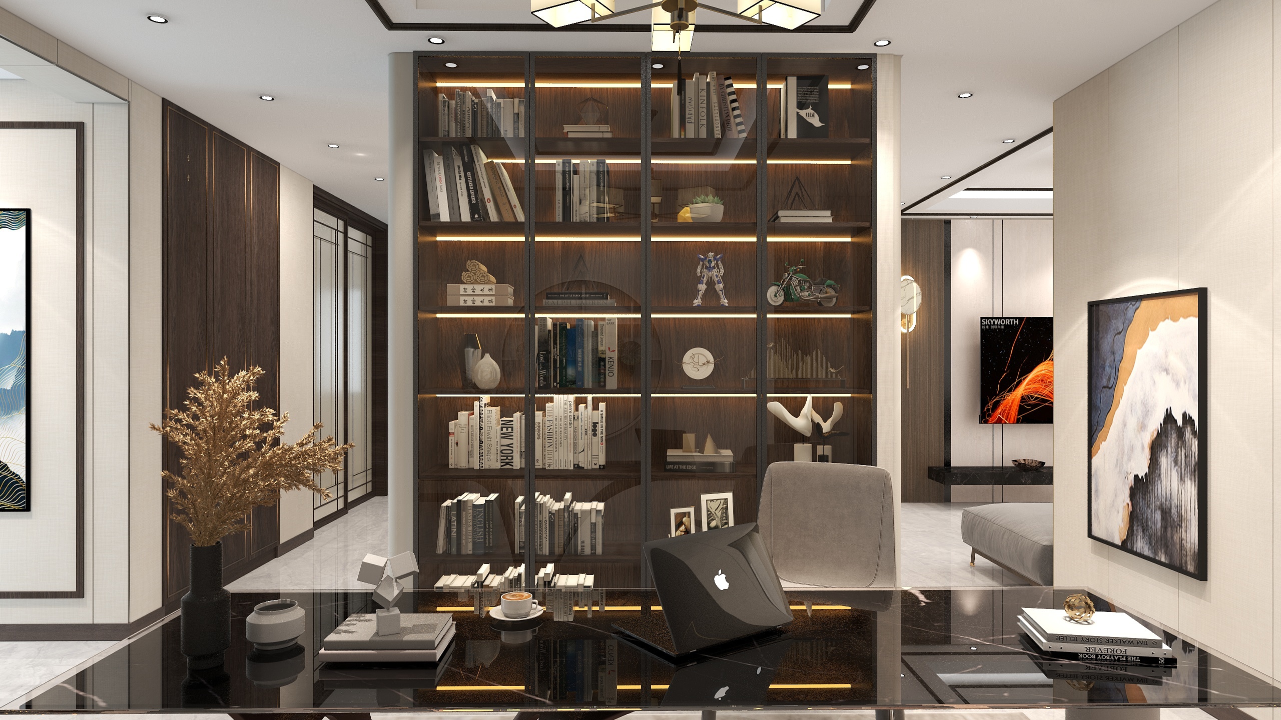 不是山谷i-简中式风格-简设计工作室-装修设计方案