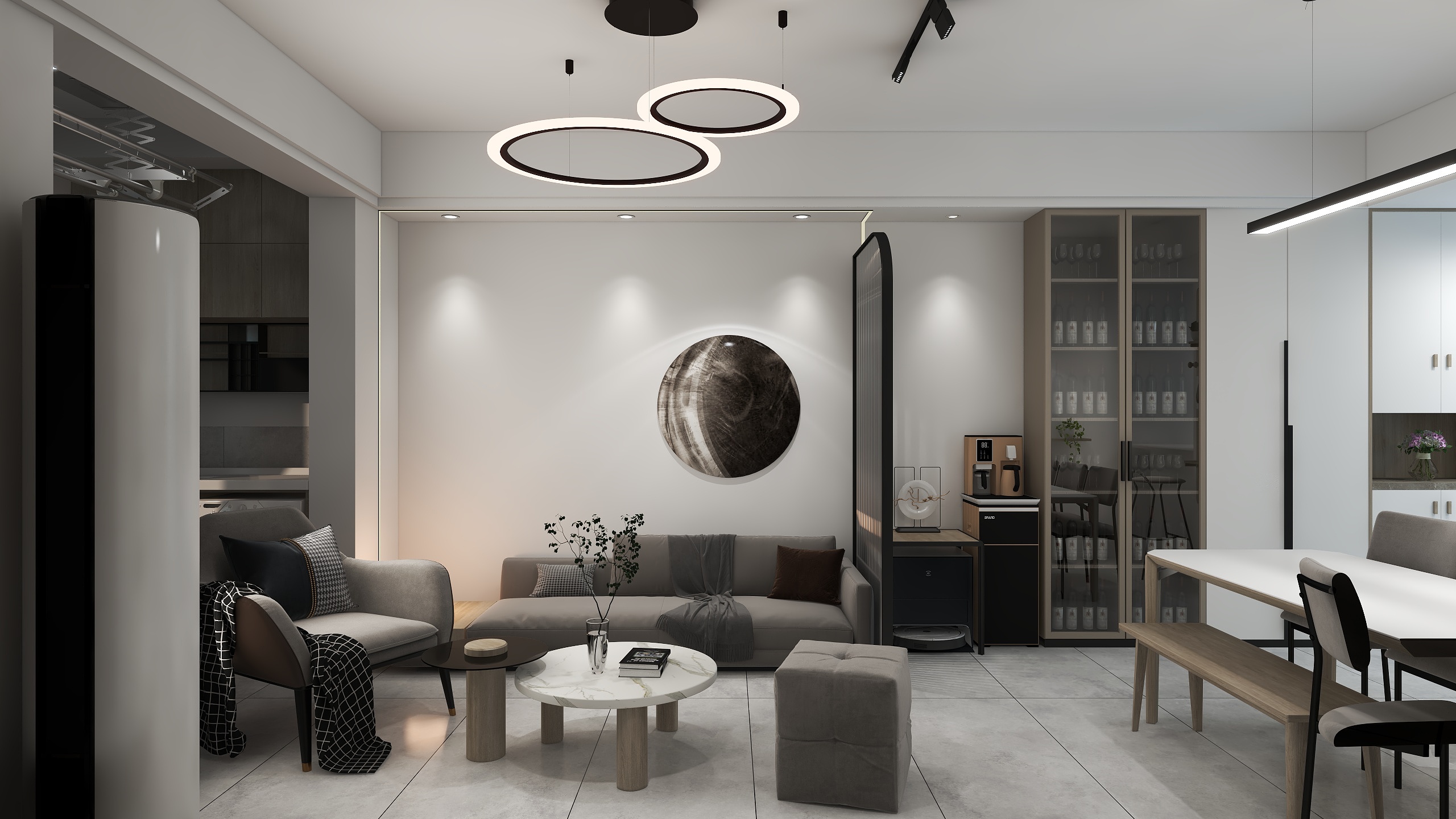 蜂宿设计18224849293-福州76平方现代简约-装修设计方案