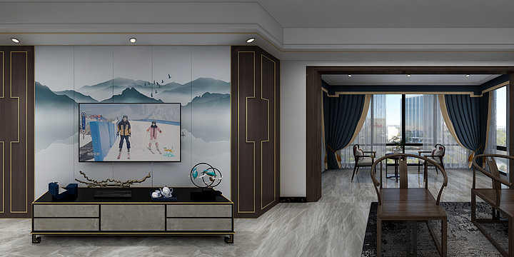 LZG设计-舜皇城A2栋901室黄总雅居.d-01-02-装修设计方案