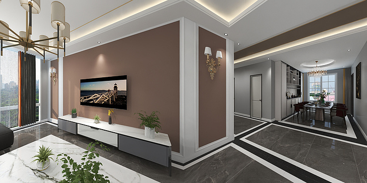 蒙娜丽莎装饰aaa-蒙娜丽莎装饰--山水倾城-装修设计方案