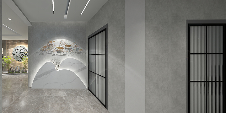 Aq高端全案定制-茅台专卖三楼5-装修设计方案