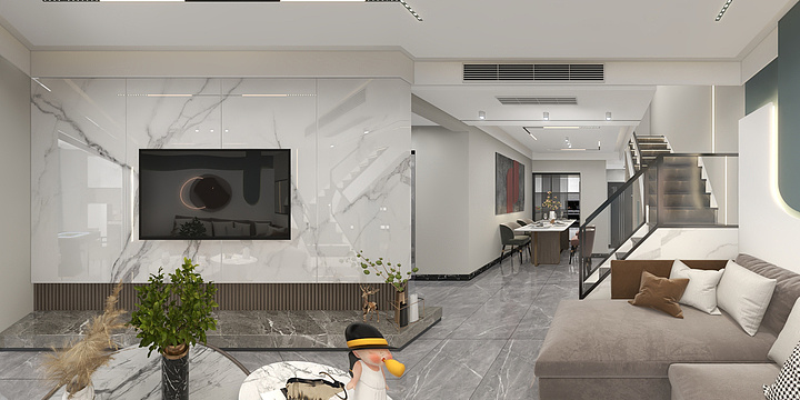 王杰-德源明珠11-32-1（复式）-装修设计方案