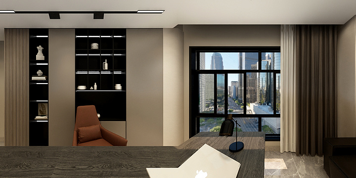 xh清澈的爱-办公室·-装修设计方案