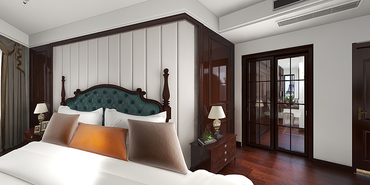 阿拉苏苏-红星星都荟美式--装修设计方案