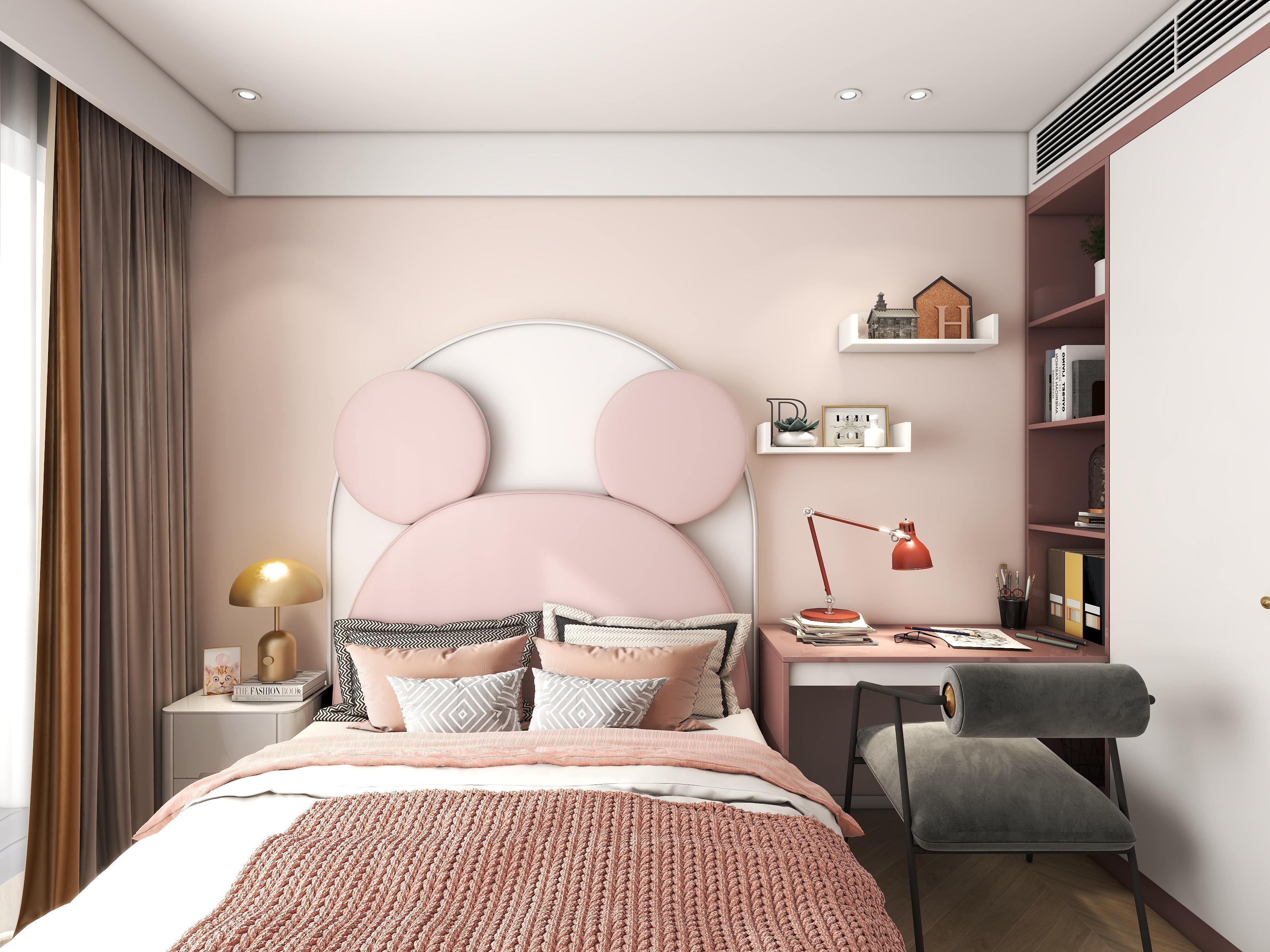 在栖全案设计中心-现在轻奢双层小洋房装修效果图