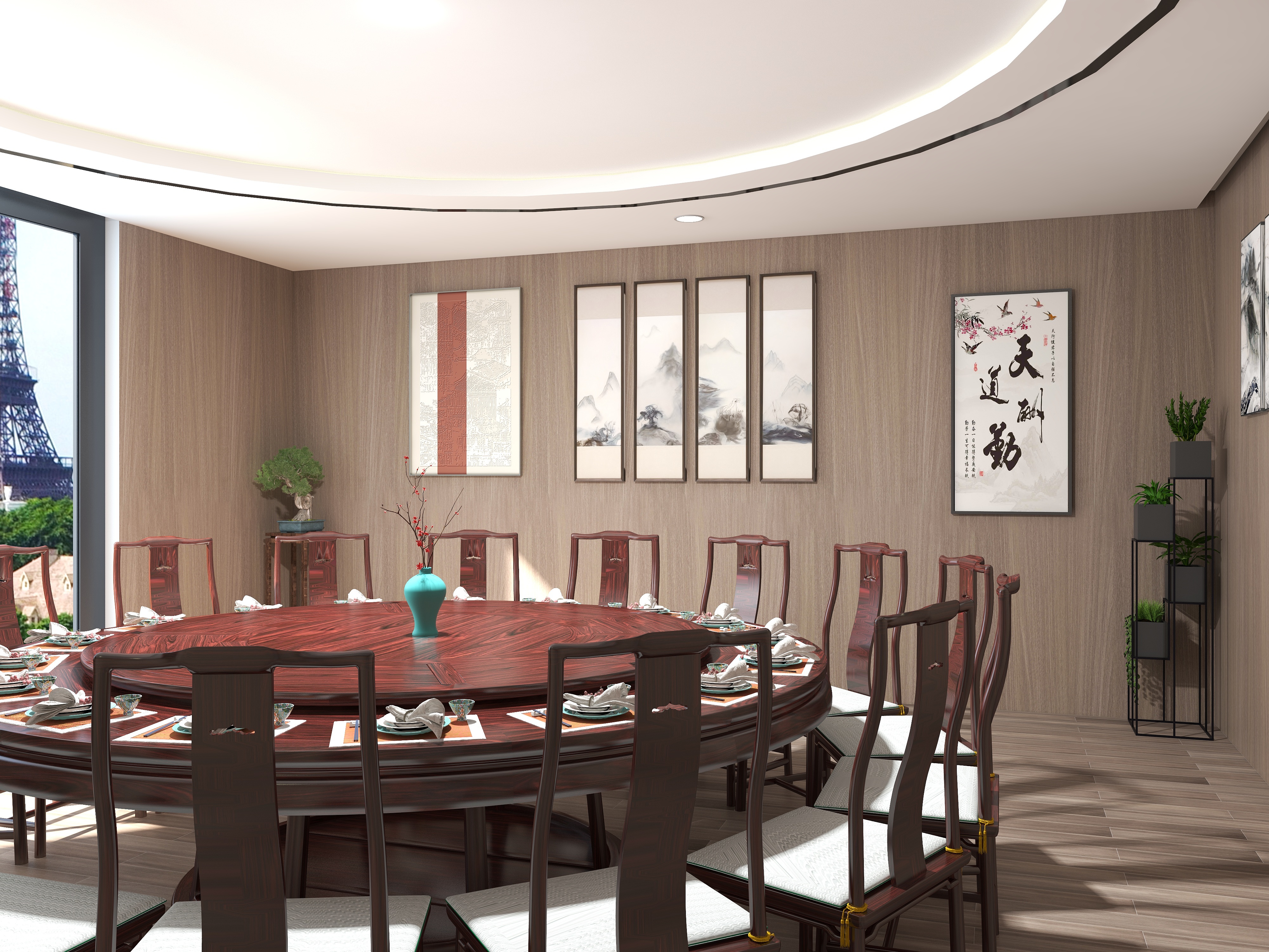 玉林百桂庞设计-玉林餐馆-装修设计方案