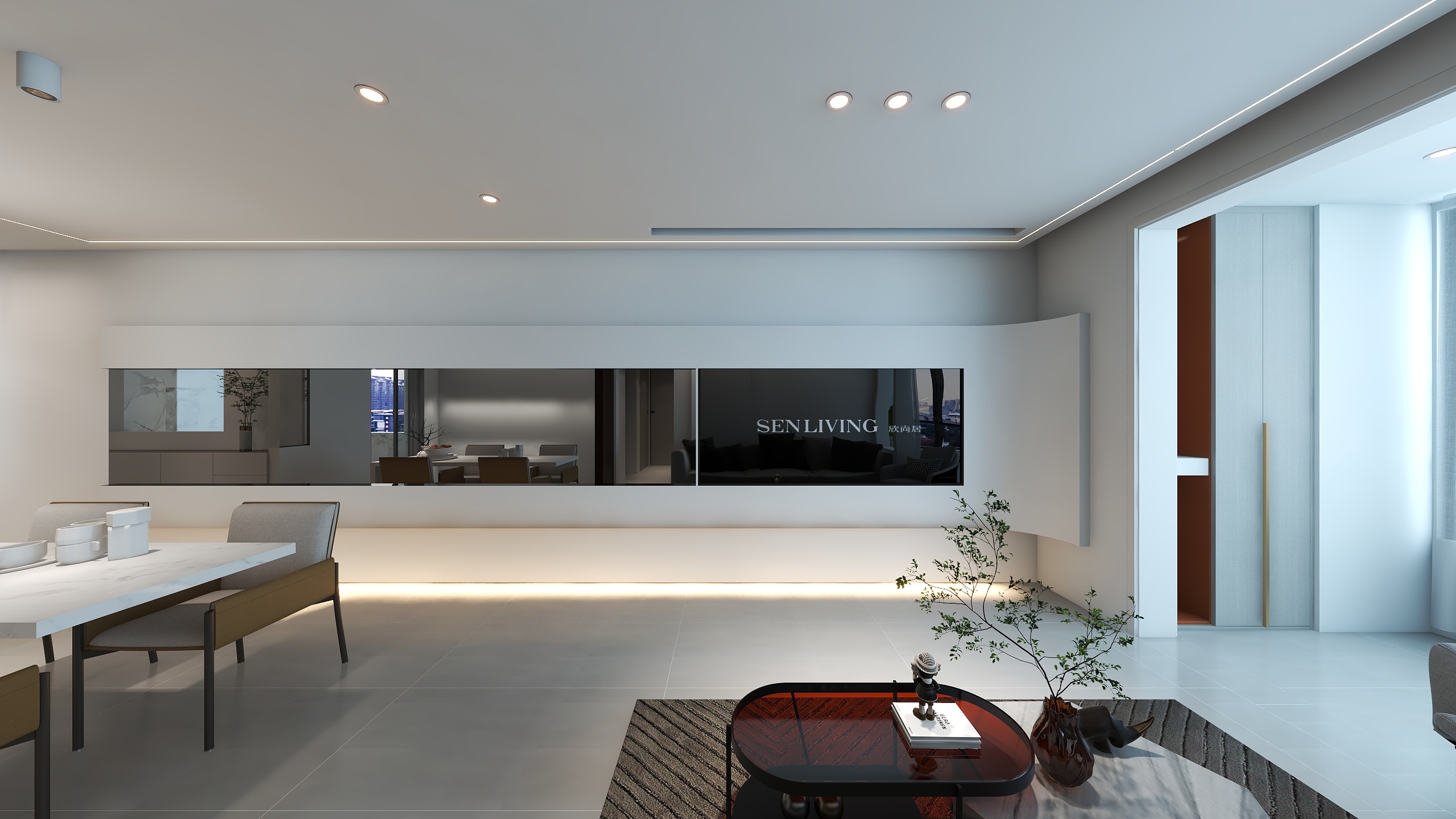 独立设计师青禾-现代极简原创-装修设计方案