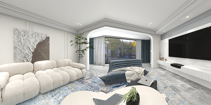 设计部（何结仪）_-法式风格-装修设计方案