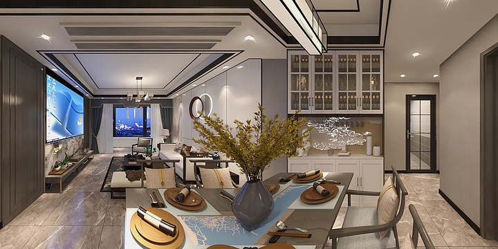 设计朱老师-蓝山公馆8-3-10.dwg-装修设计方案