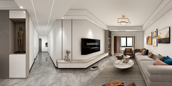 谭帅1-向阳花园.dwg-装修设计方案