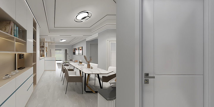 长虹吊顶藤县旗舰店-永利·锦绣里3房现代简约风-装修设计方案