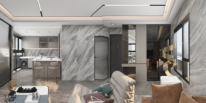 设计师钟-杜公馆-装修设计方案