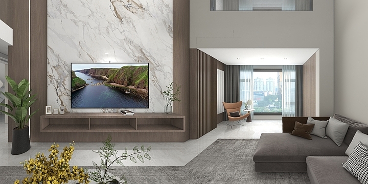 阿杰|DESIGN-保利·香槟国际-装修设计方案